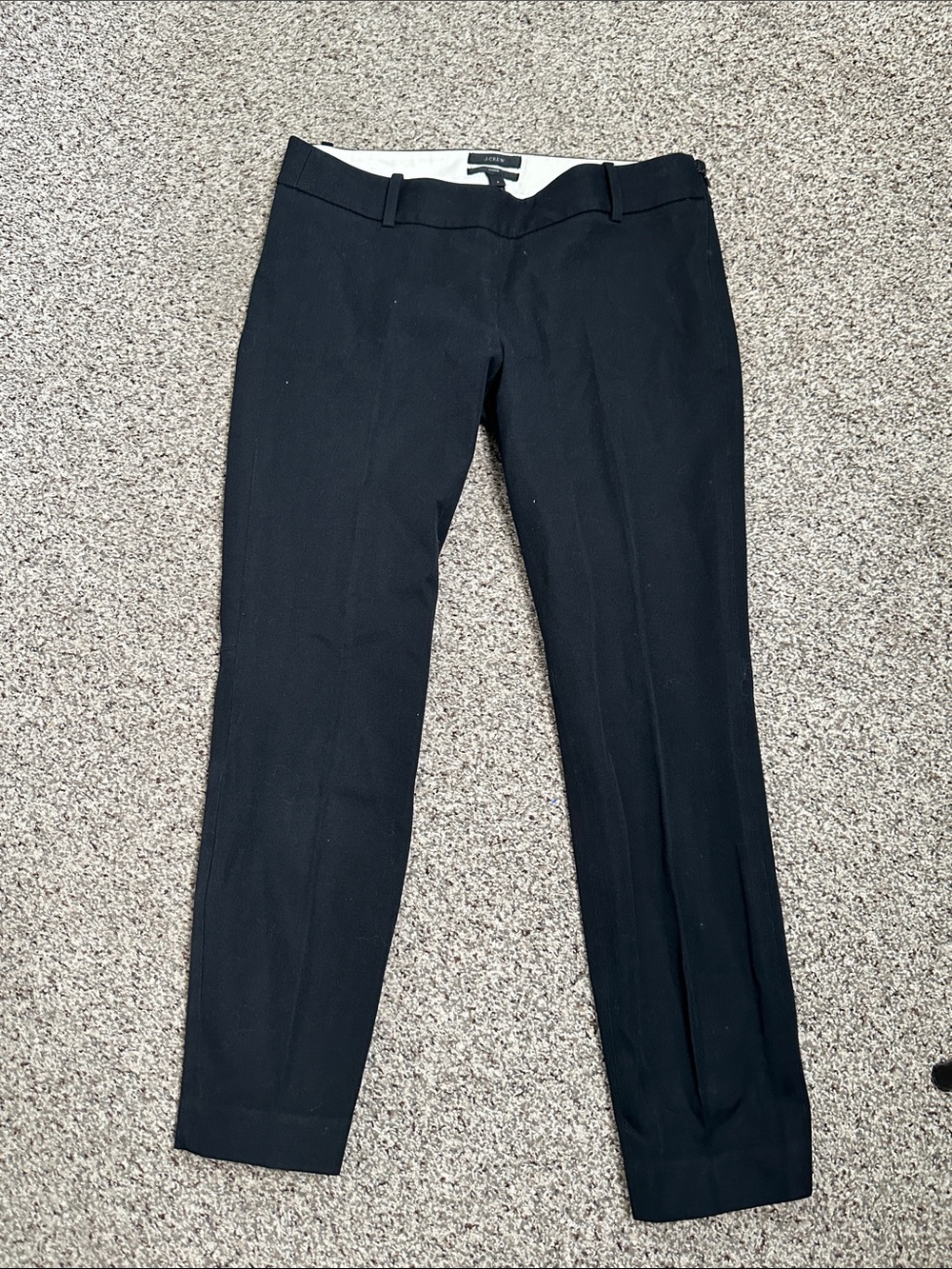 J crew MINNE BlackDress Pants - Tailored Straight Fit size 2  office career